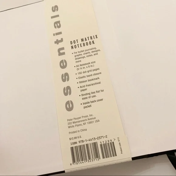 Dotted Notebook Hardcover Journal - Picture 6 of 15